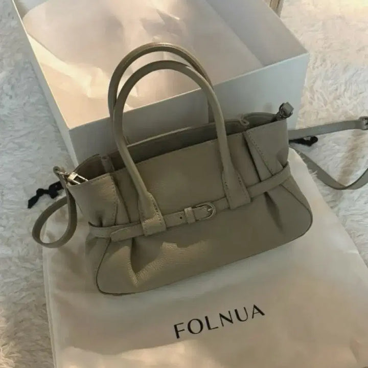 [BUNJANG] Polene Mini Havi Bag Beige Plain / 폴뉴아 미니 하비백 베이지 플레인 havi