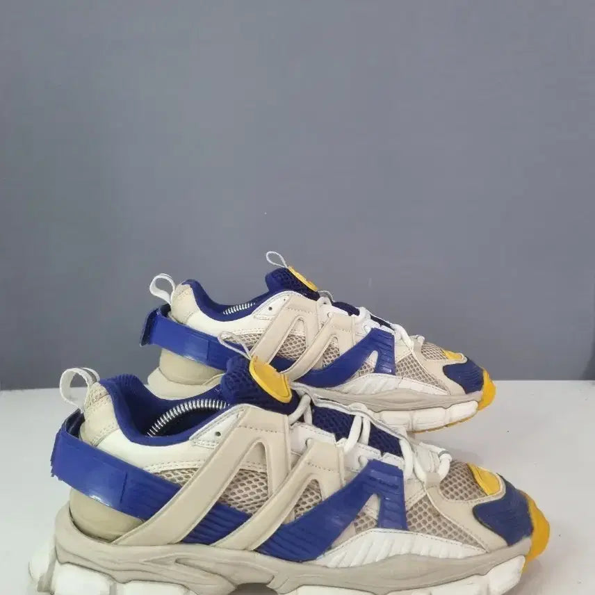 [BUNJANG] Hyojabin Muje 40 Rubber Sole Blue Sneakers / 효자빈티지 40 준지 러버솔 블루 스니커즈