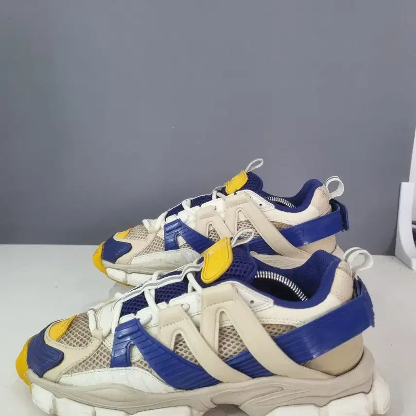 [BUNJANG] Hyojabin Muje 40 Rubber Sole Blue Sneakers / 효자빈티지 40 준지 러버솔 블루 스니커즈