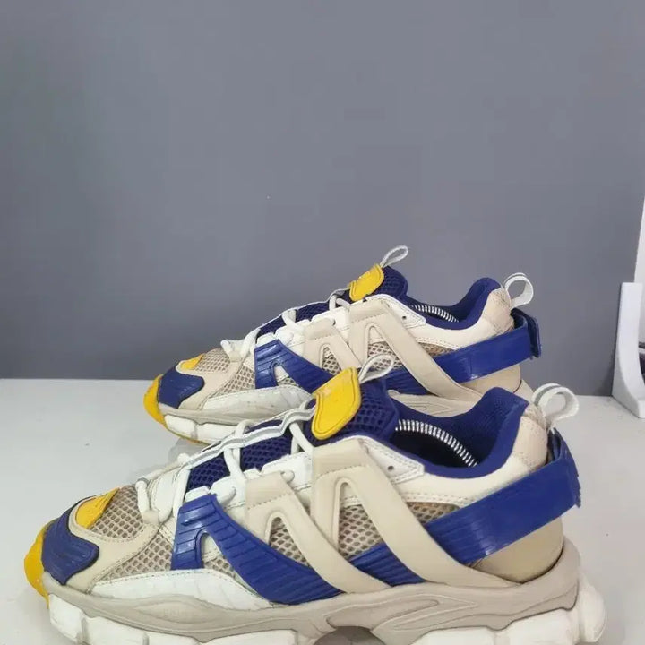 [BUNJANG] Hyojabin Muje 40 Rubber Sole Blue Sneakers / 효자빈티지 40 준지 러버솔 블루 스니커즈