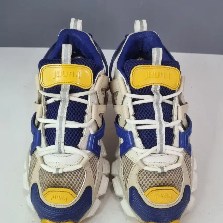 [BUNJANG] Hyojabin Muje 40 Rubber Sole Blue Sneakers / 효자빈티지 40 준지 러버솔 블루 스니커즈