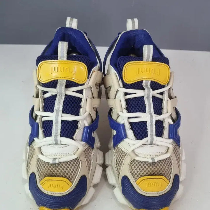 [BUNJANG] Hyojabin Muje 40 Rubber Sole Blue Sneakers / 효자빈티지 40 준지 러버솔 블루 스니커즈