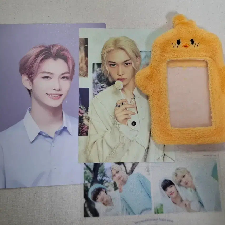 [BUNJANG] Stray Kids Felix Photocard Holder, Playground Postcard / 스트레이키즈 필릭스 이용복 비공굿 포카홀더 플레리그라운드 엽서