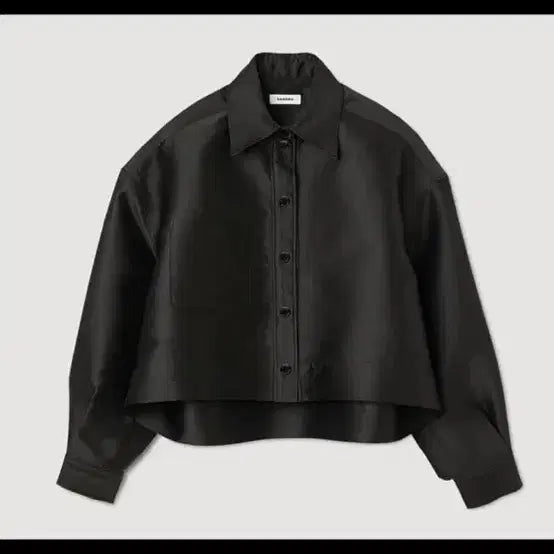 [BUNJANG] Sandro Tonal Stripe Shirt Jacket - Size 36 / 산드로 sandro 톤온톤 셔츠 자켓 36 새상품