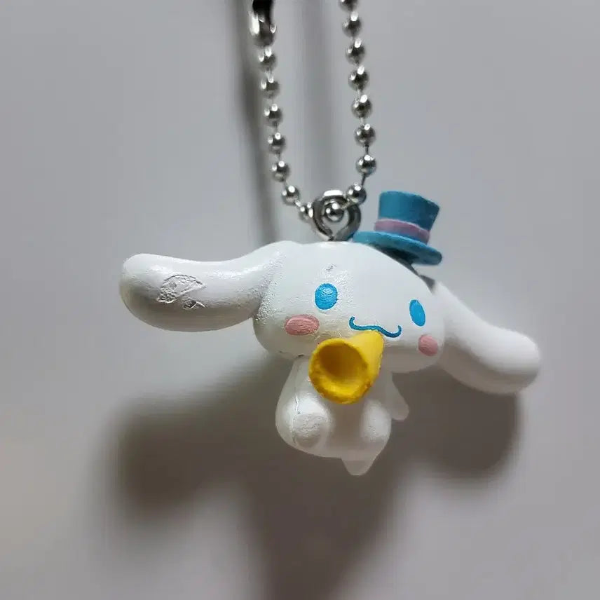 [BUNJANG] Cinnamoroll Trumpet Keychain / (5월까지 할인)시나모롤 나팔 키링