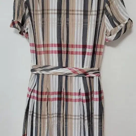 [BUNJANG] Daks Check Belt Set Dress / 닥스 체크 원피스 벨트 세트 S/M 사이즈
