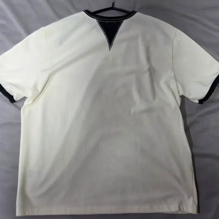 [BUNJANG] VDR Ringer T-Shirt Night Vanilla / 비디알VDR 링거티