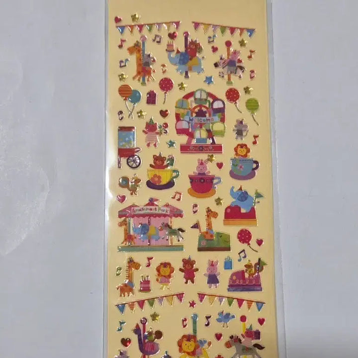 [BUNJANG] Vintage Circus Stickers / 고전 서커스 스티커