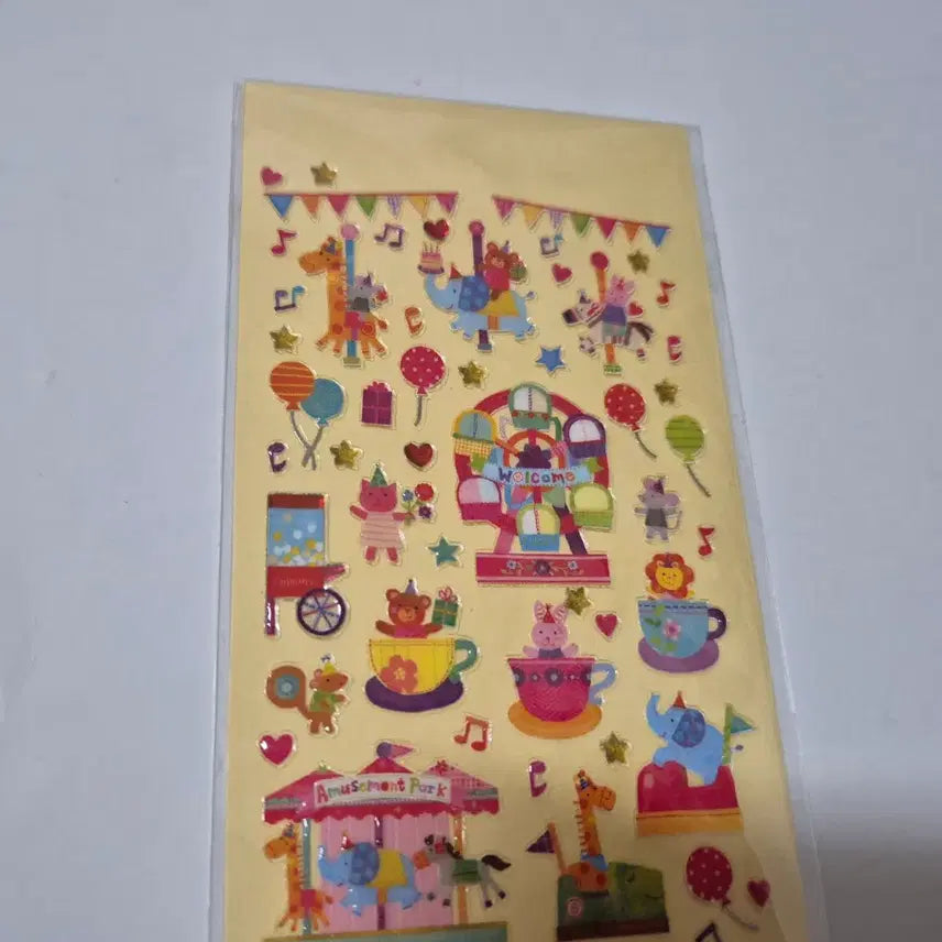 [BUNJANG] Vintage Circus Stickers / 고전 서커스 스티커