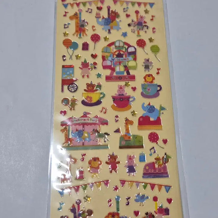 [BUNJANG] Vintage Circus Stickers / 고전 서커스 스티커