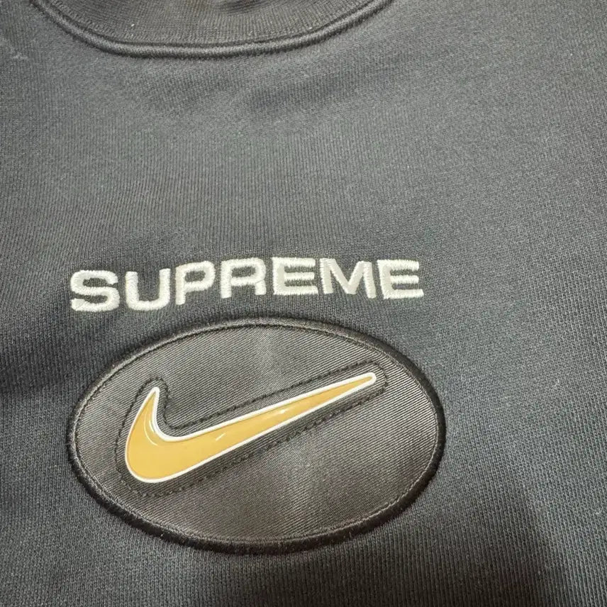[BUNJANG] Supreme x Nike Crewneck Sweatshirt Black / (L)슈프림 나이키 맨투맨
