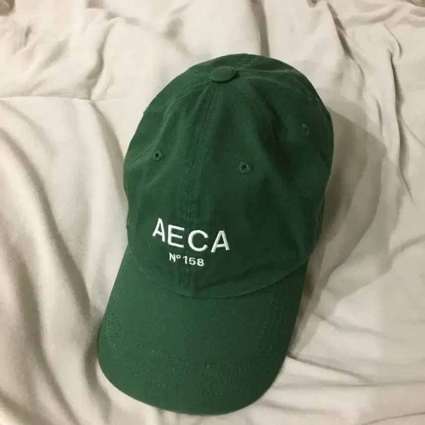 [BUNJANG] AECA Green Ball Cap / AECA 그린 볼캡 모자