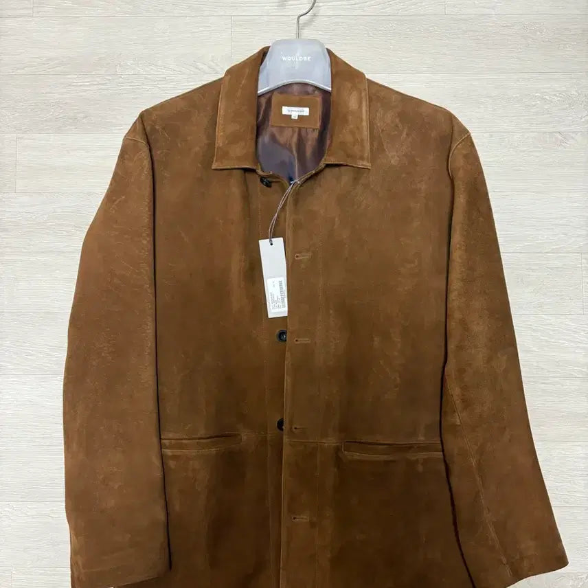 [BUNJANG] Woodbee Goat Suede Jacket Size 2 / 우드비 고트 스웨이드 자켓 2사이즈