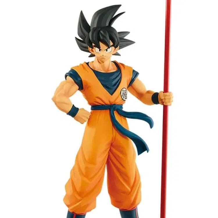 [BUNJANG] Banpresto Dragon Ball 20th Anniversary Limited Son Goku Figure with Ruyi Jingu Bang / 손오공 피규어 일본 반프레스토 드래곤볼 20주년 리미티드 영화필름 여의봉