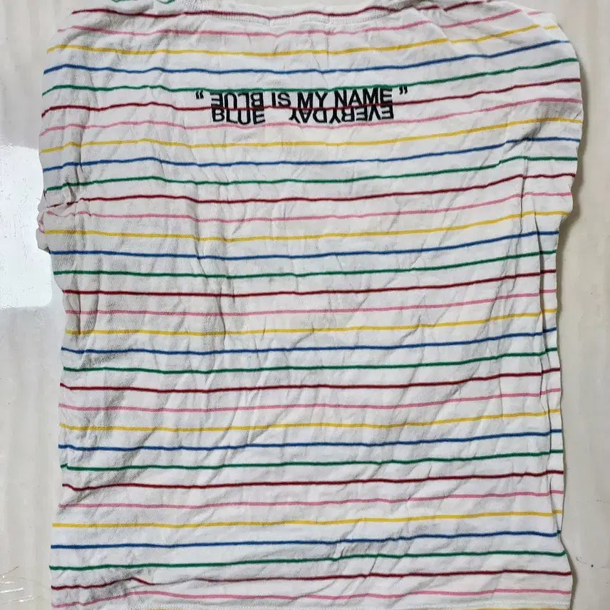 [BUNJANG] SJYP Striped Long Sleeve T-Shirt XS / SJYP 단가라 긴팔 티셔츠 xs (정품)