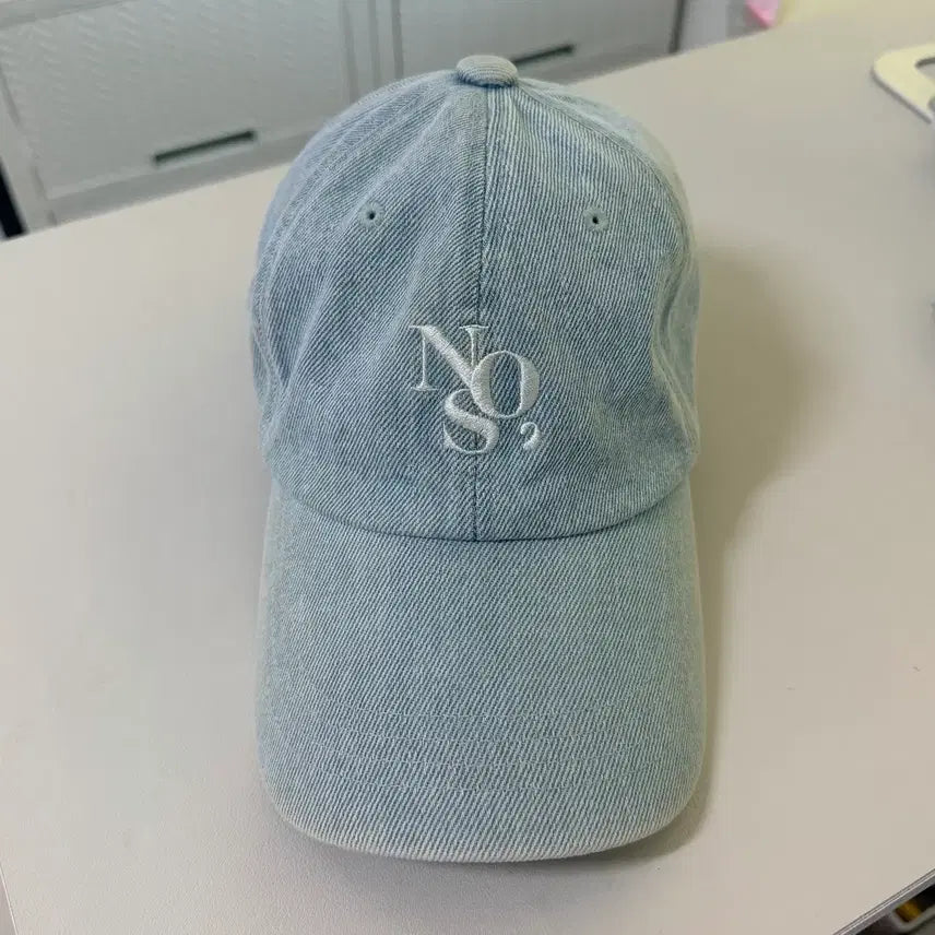 [BUNJANG] NOS7 Denim Ball Cap Light Blue / NOS7 데님 볼캡 라이트블루 판매합니다