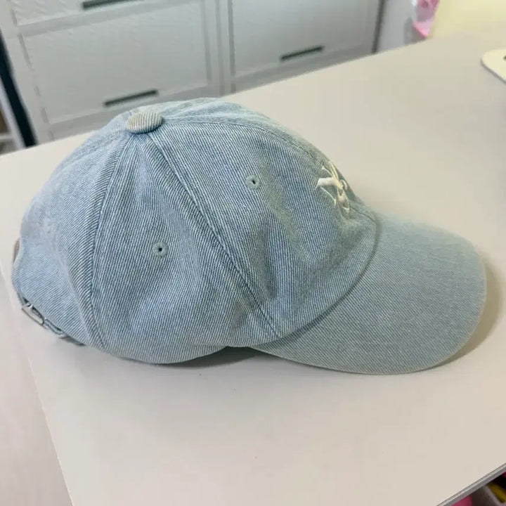 [BUNJANG] NOS7 Denim Ball Cap Light Blue / NOS7 데님 볼캡 라이트블루 판매합니다