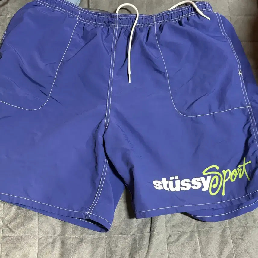 [BUNJANG] Stüssy Sport Water Shorts Cobalt Blue XXL / 스투시 스포츠 워터 쇼츠 코발트 블루 xxl 극미중고