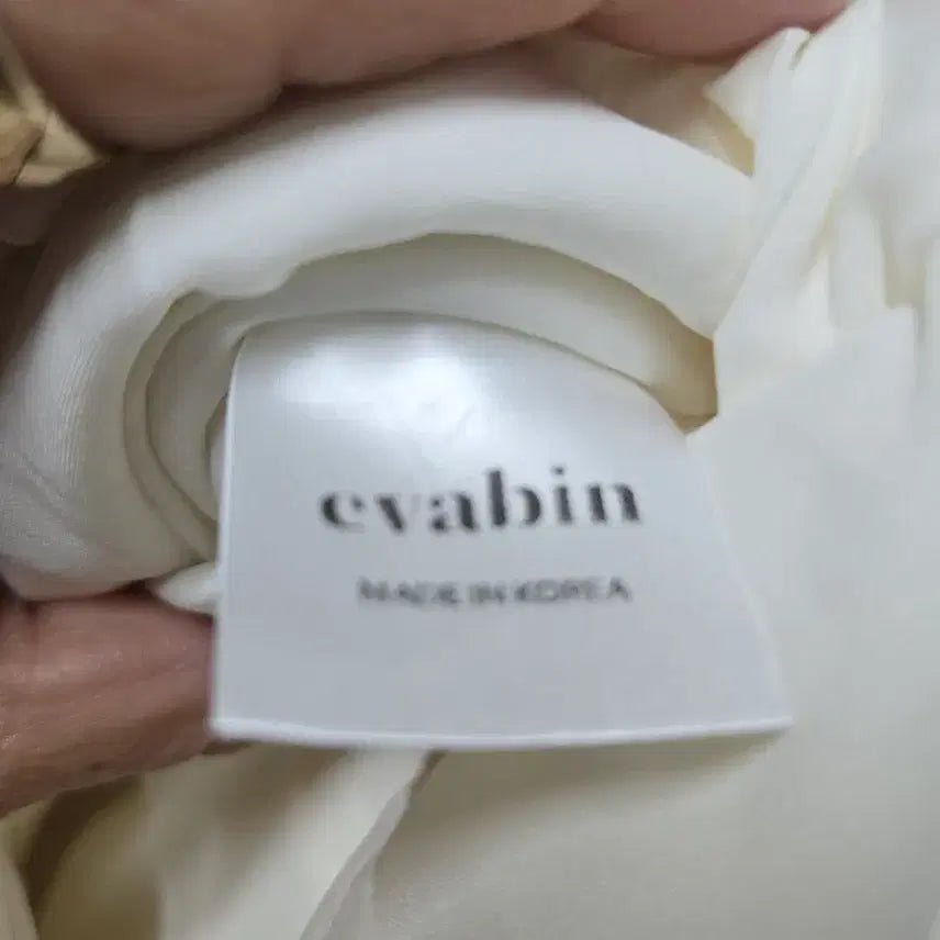 [BUNJANG] Evabin Puff Sleeve Long Dress Ivory Size 1 / 미착용) 에바빈 퍼프소매 롱원피스 1사이즈