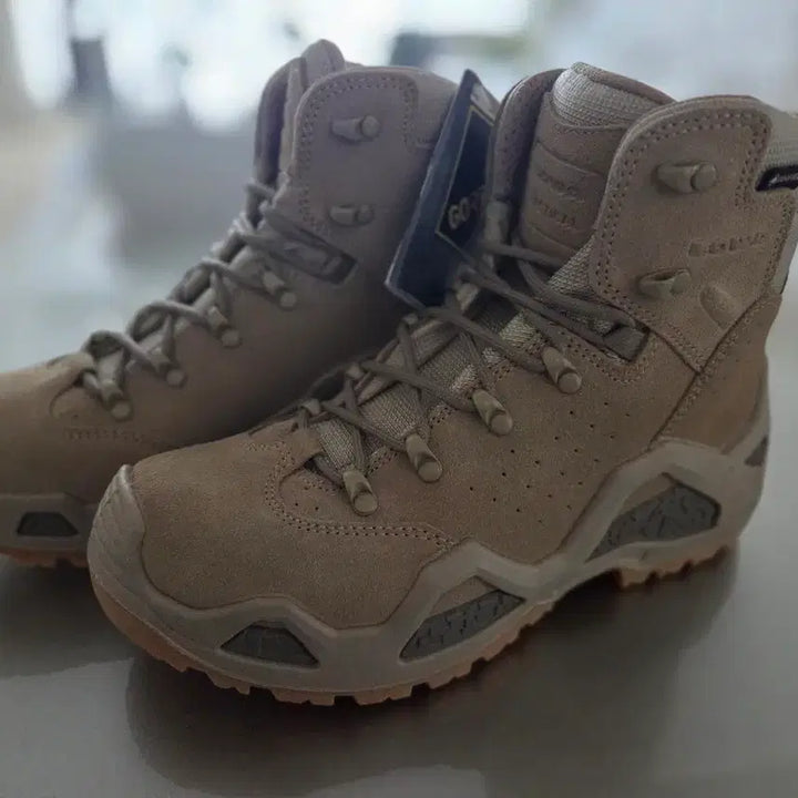 [BUNJANG] LOWA Tactical Walker Boots Beige / LOWA 로바 택티컬 워커 부츠 베이지