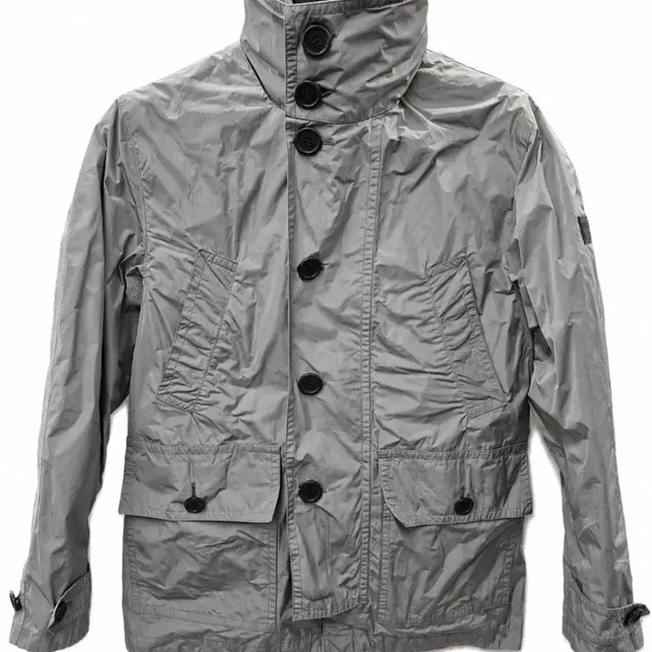 [BUNJANG] Burberry Sport Grey Hooded Padded Jacket (Size S) / 버버리 스포츠 그레이 후드 패딩 자켓 S
