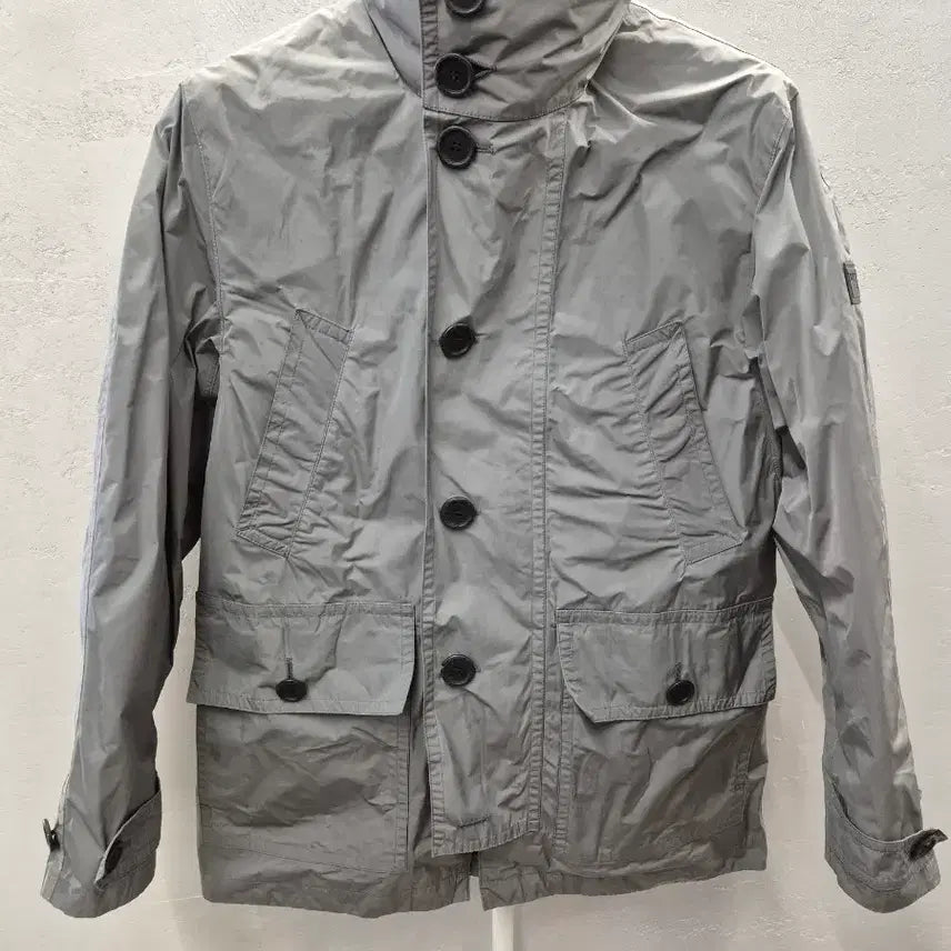 [BUNJANG] Burberry Sport Grey Hooded Padded Jacket (Size S) / 버버리 스포츠 그레이 후드 패딩 자켓 S