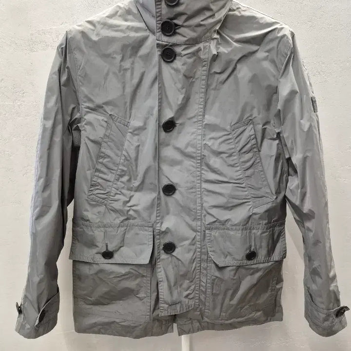 [BUNJANG] Burberry Sport Grey Hooded Padded Jacket (Size S) / 버버리 스포츠 그레이 후드 패딩 자켓 S