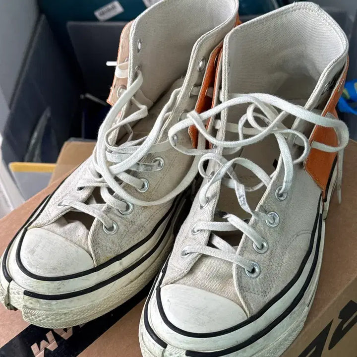 [BUNJANG] Converse Feng Chen Wang Persimmon Orange Sneakers 270 / 컨버스 펑첸왕 퍼시몬 오렌지 270