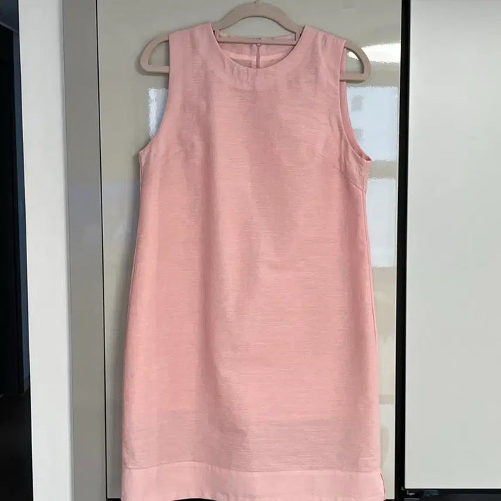 [BUNJANG] Berryu Linen Sleeveless Dress (Light Pink) / 배리유 린넨 원피스