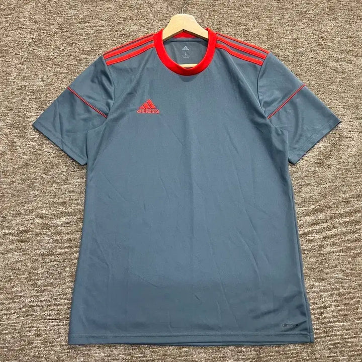 [BUNJANG] Adidas Climalite Grey Short Sleeve T-Shirt L / 아디다스 클라이마라이트 그레이 반팔티 L