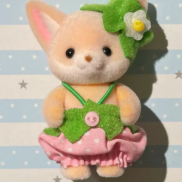 [BUNJANG] Sylvanian Families Strawberry Baby Set Desert Fox Split Set / 실바니안 모여라 딸기 아기 세트 분철 사막여우