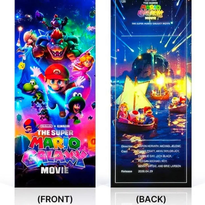 [SOLD OUT] CGV 슈퍼마리오 TTT + 4DX 포스터 세트