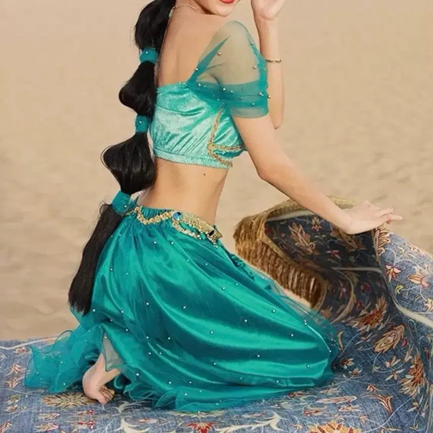 [BUNJANG] Jasmine Costume Rental for Graduation Photoshoots, Cosplay, and Halloween / 자스민 의상대여 졸사 코스프레 스냅 할로윈