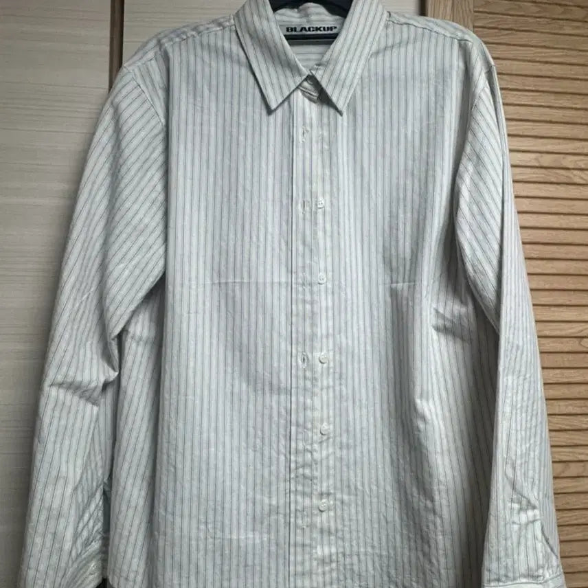 [SOLD OUT] BLACKUP 스트라이프 셔츠