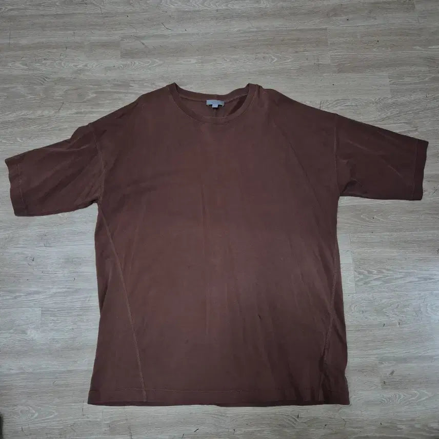 [BUNJANG] COS Brown Relaxed Fit Short Sleeve T-Shirt XL / COS 코스 반팔티셔츠 XL(105)