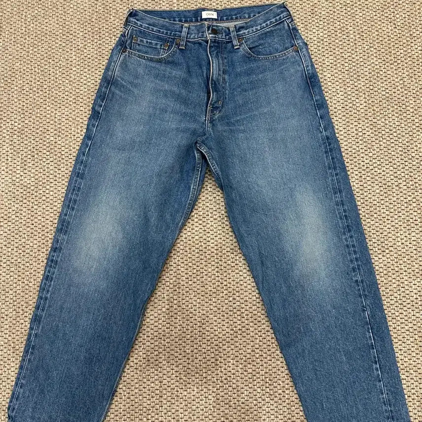 [BUNJANG] Shiota Wide Tapered Selvedge Denim (Medium Wash) - Size 31 / 시오타 와이드 테이퍼드 셀비지 데님 미디움 워시 (31)