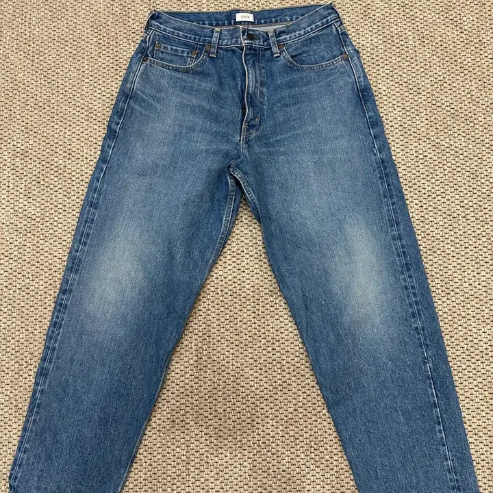 [BUNJANG] Shiota Wide Tapered Selvedge Denim (Medium Wash) - Size 31 / 시오타 와이드 테이퍼드 셀비지 데님 미디움 워시 (31)