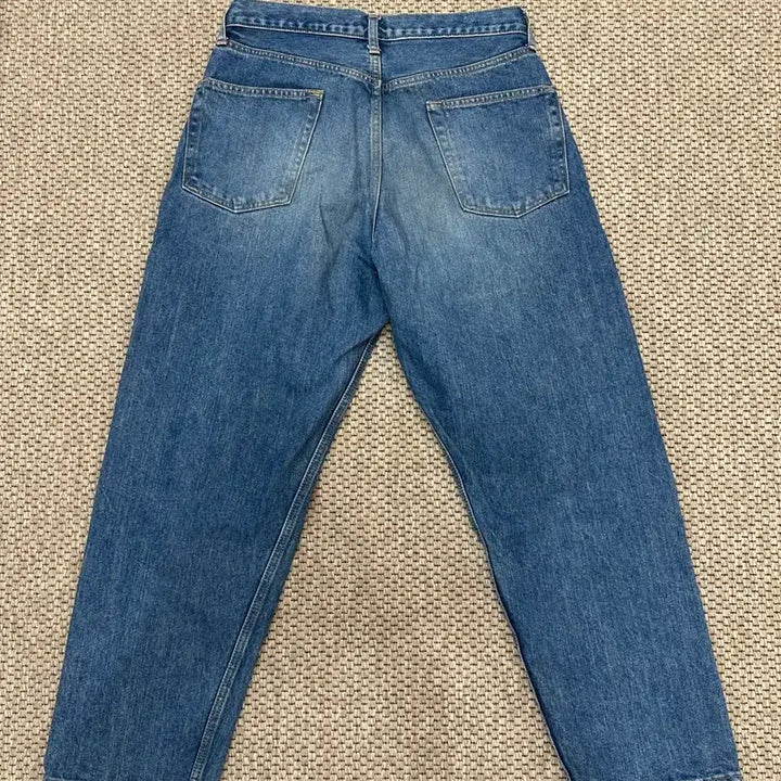 [BUNJANG] Shiota Wide Tapered Selvedge Denim (Medium Wash) - Size 31 / 시오타 와이드 테이퍼드 셀비지 데님 미디움 워시 (31)
