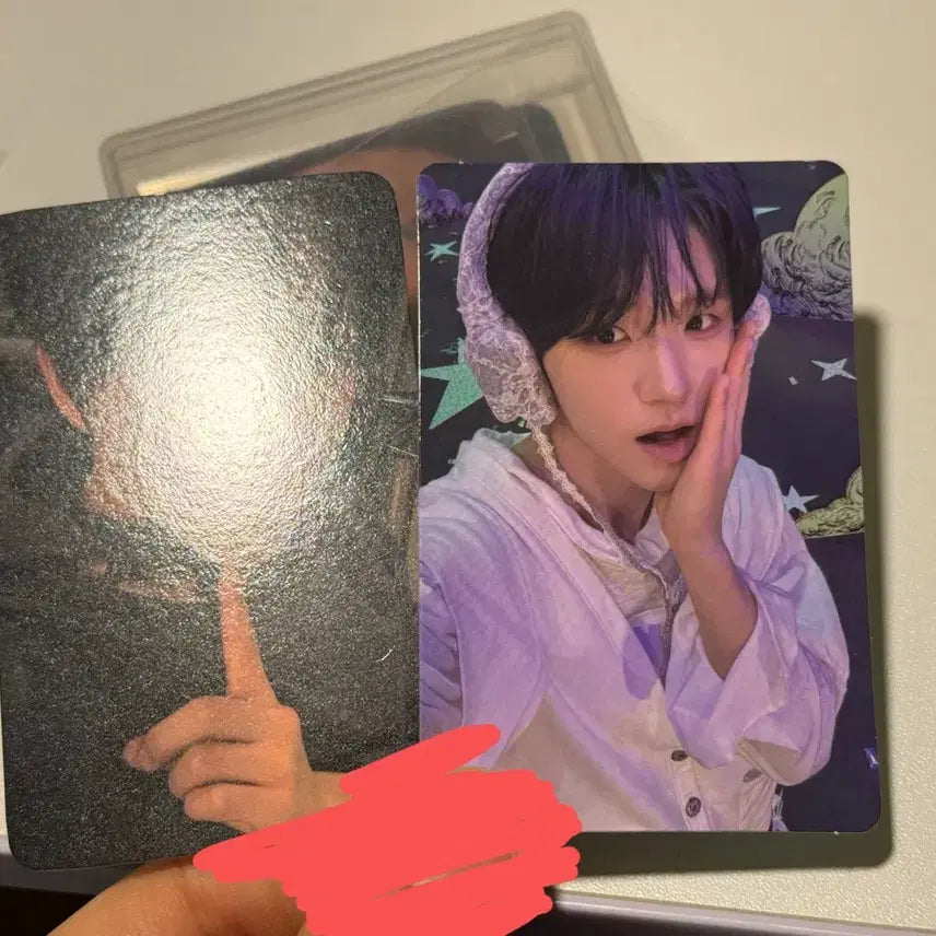 [BUNJANG] NCT WISH Jaehee and Daeyoung Withmuu Lucky Draw Photocard / 엔시티위시 재희 대영 위드뮤 럭드 포카 쥬얼 포카