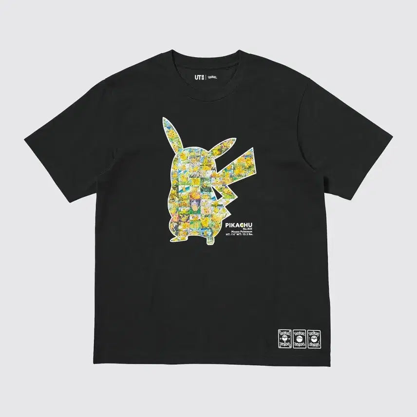 [BUNJANG] Uniqlo x Pokémon Pikachu UT T-Shirt Black (L) / [미착용] 유니클로 포켓몬 피카츄 UT 티셔츠 블랙