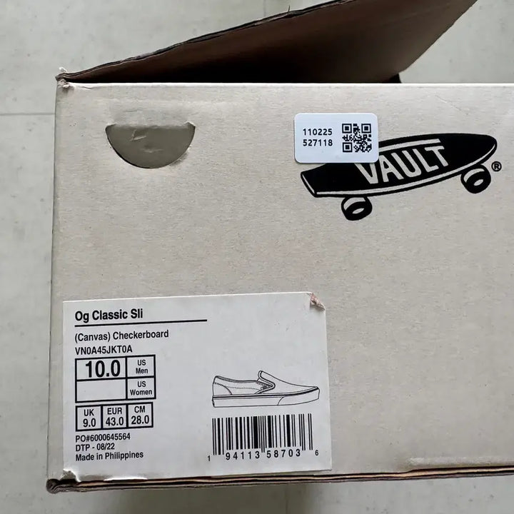 [BUNJANG] Vans Vault OG Classic Slip-On Checkerboard / 반스 볼트 OG 클래식 슬립온 체커보드  Vans Vault  280