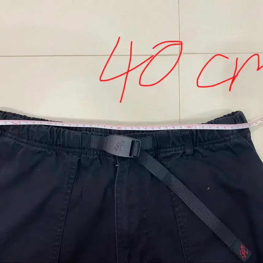 [BUNJANG] Gramicci Loose Tapered Pants Black / (아시아L) 그라미치 루즈 테이퍼드 팬츠 블랙