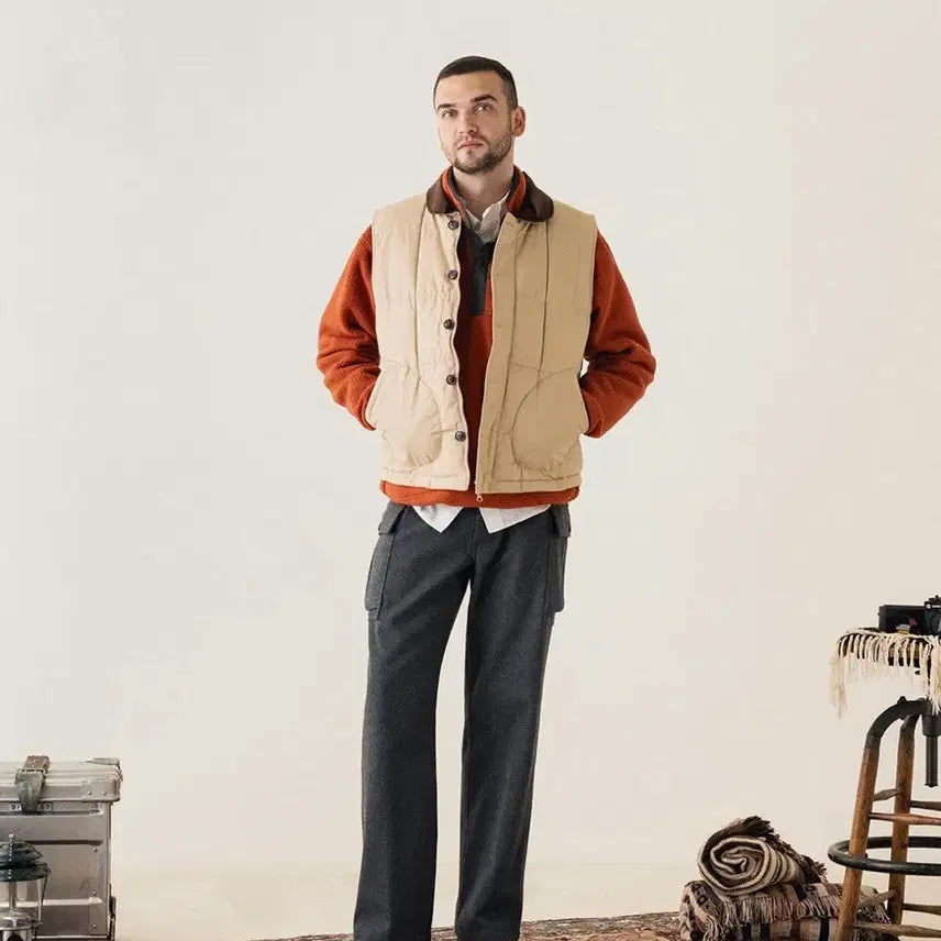 [BUNJANG] Wildbricks Padded Vest M / 와일드브릭스 패딩 조끼 베스트 (M)