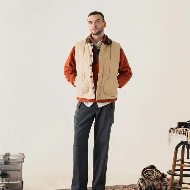 [BUNJANG] Wildbricks Padded Vest M / 와일드브릭스 패딩 조끼 베스트 (M)