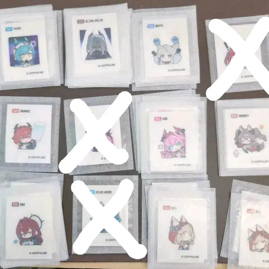 [BUNJANG] Arknights Endfield GS25 Album Sticker / 명일방주 엔드필드 gs25 띠부씰 포토카드 교환가능