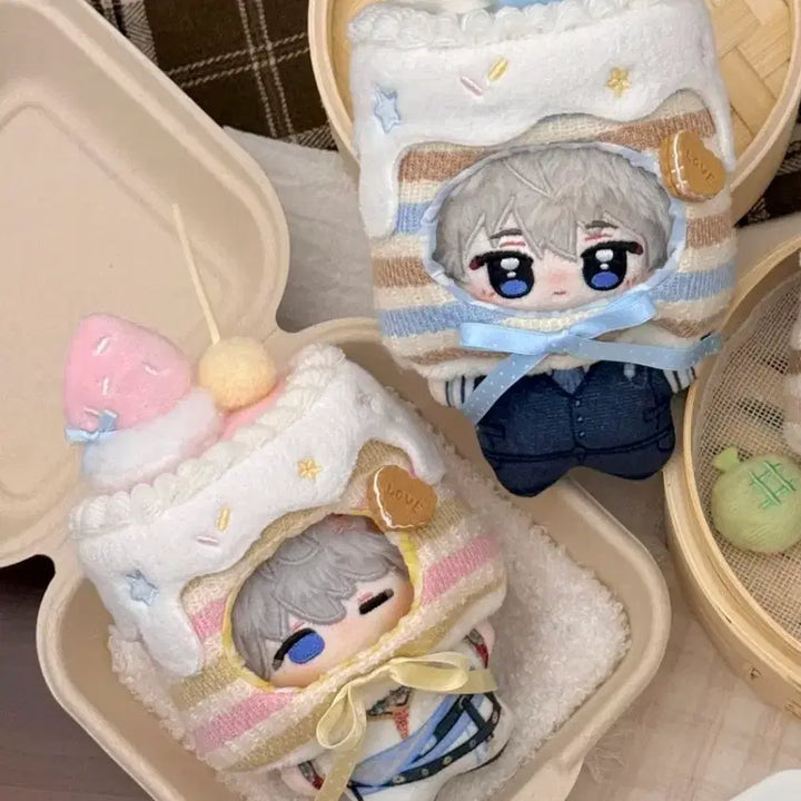 [BUNJANG] 10cm Cotton Doll Birthday Cake Outfit / 10cm 10깅옷 솜인형옷 솜깅옷 생일케이크