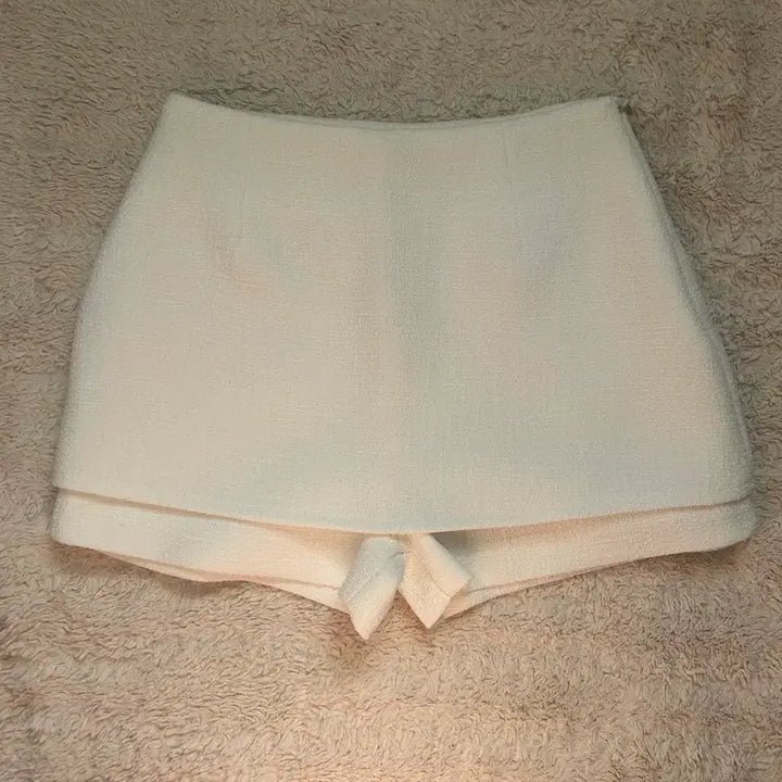 [BUNJANG] Siyes Siyes Shop White Tweed Scott Skirt S / 최종가*새상품) 시예 샵시예 시예샵 화이트 트위드 스코트 스커트 S