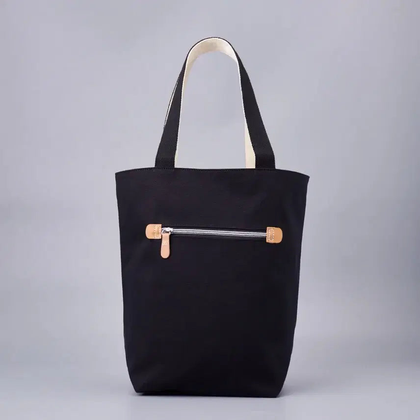 [BUNJANG] Polo Ralph Lauren Black Canvas Tote Bag Reversible / 폴로 랄프로렌 블랙 캔버스 토트백 양면사용가능