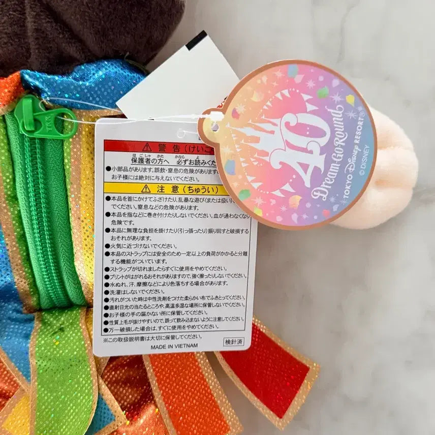 [BUNJANG] Disney Tokyo 40th Anniversary Limited Mickey Mouse Pochette Crossbody Bag / 도쿄디즈니랜드 40주년 기념 한정 미키마우스 미니크로스백 포쉐트