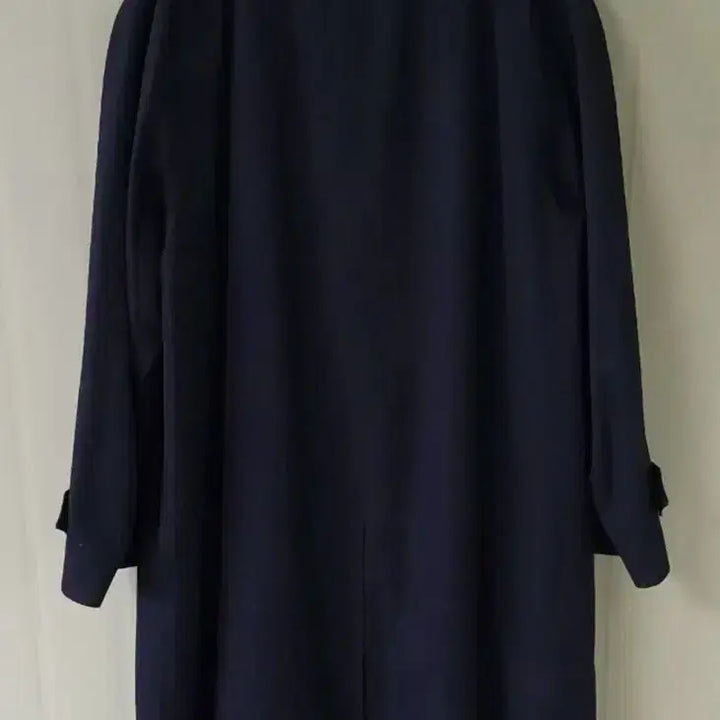 [BUNJANG] Burberry Dark Navy Balmacaan Trench Coat / 버버리 다크 네이비 발마칸 트렌치코트
